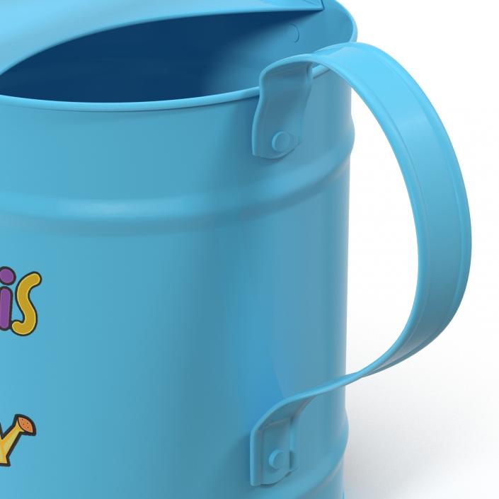 Kids Watering Can Blue 3D
