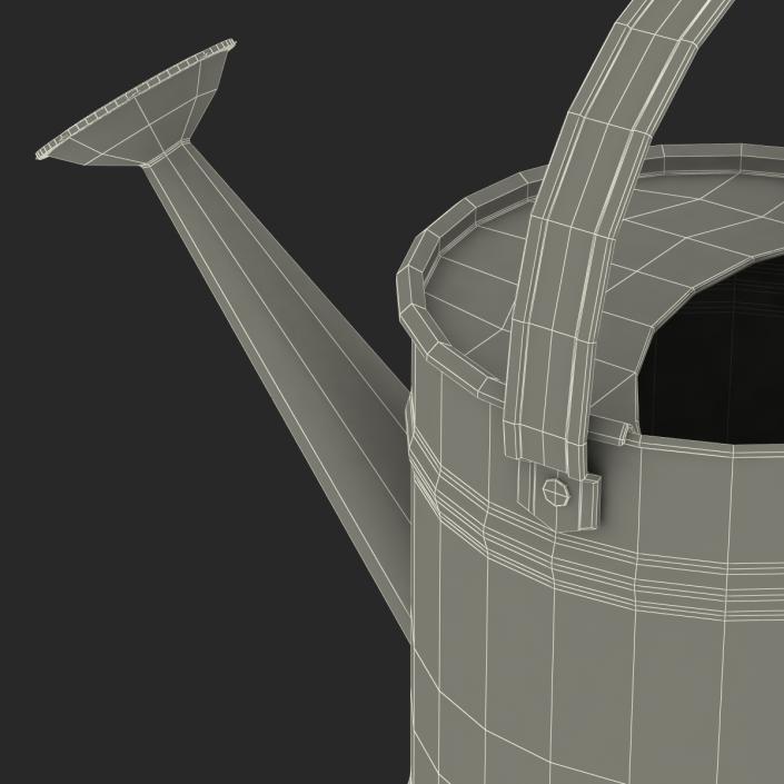 3D Kids Watering Can Red
