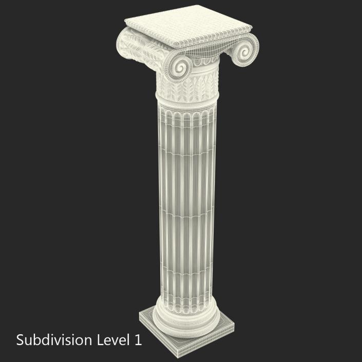 3D Ionic Order Column model