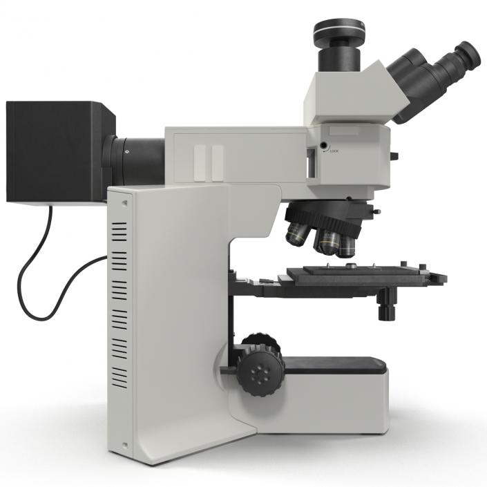 Professional Fluorescence Microscope Generic 3D model