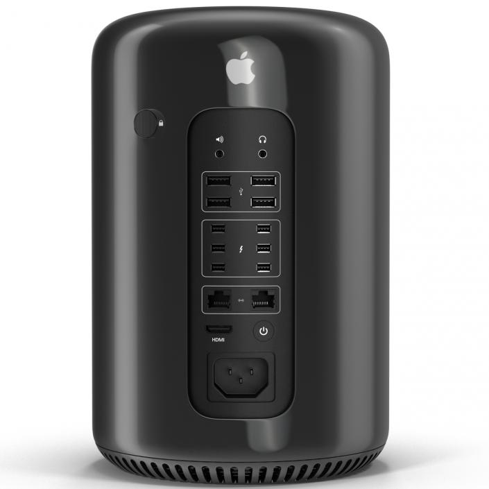 3D Apple Mac Pro model