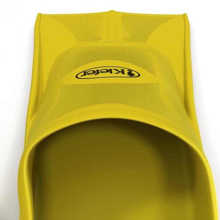 3D Swim Fins Yellow