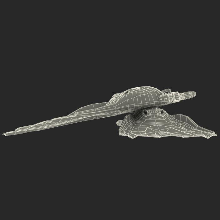 3D model Oceanic Viper Fins Blue 2