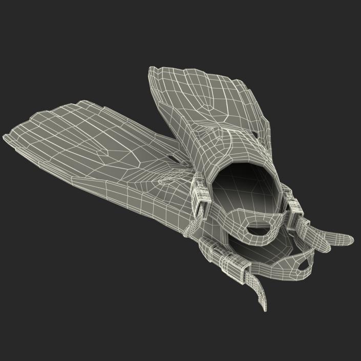 3D model Oceanic Viper Fins Violet