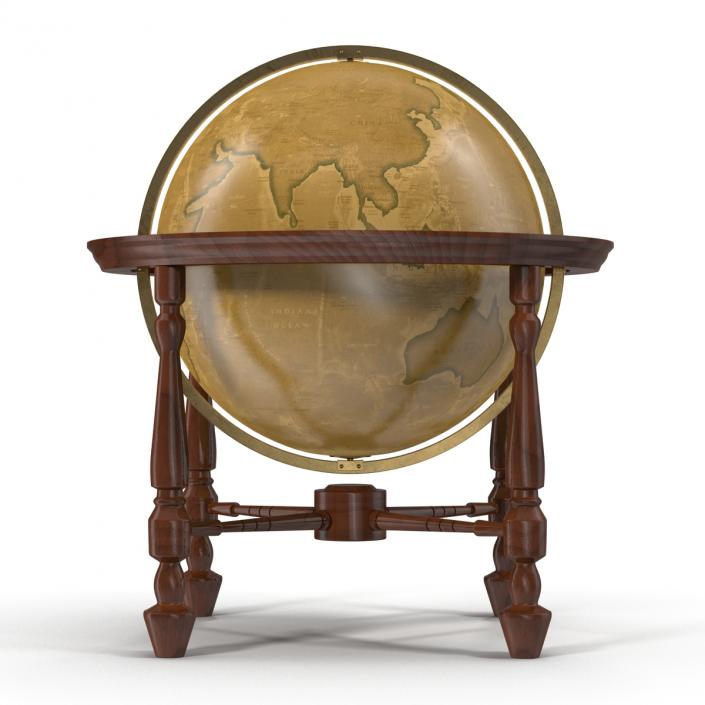 3D model Antique Globe 2