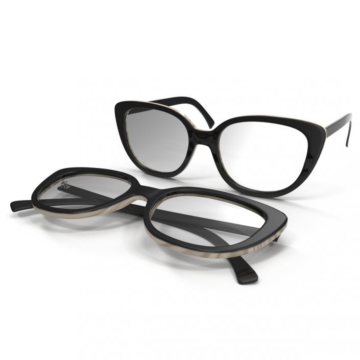 3D Glasses Set 2 model