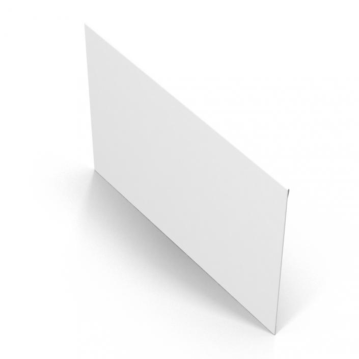 3D White Envelope 2
