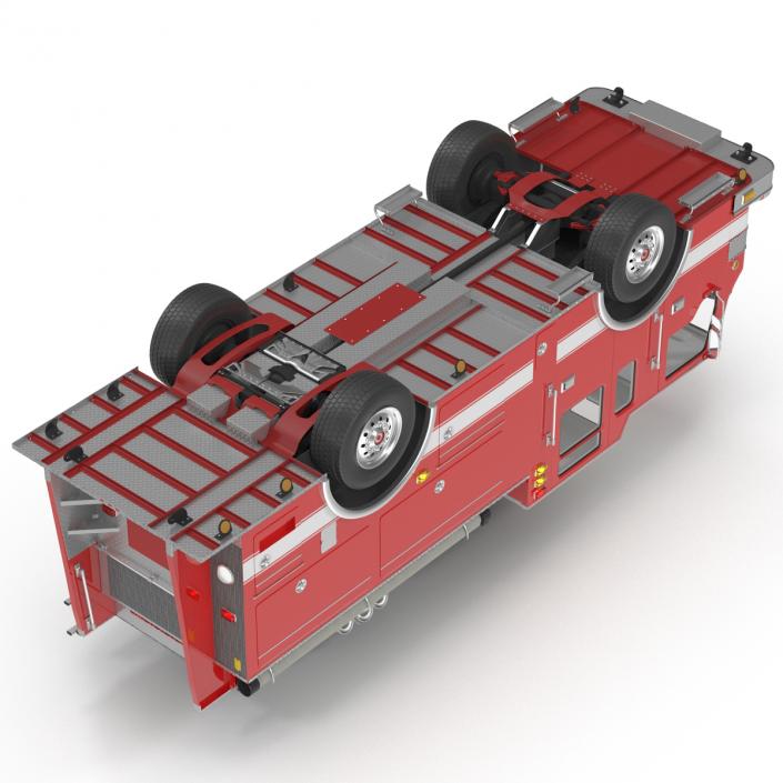 Fire Truck Apparatus 2 3D