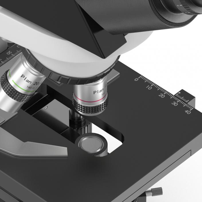 3D model Microscope