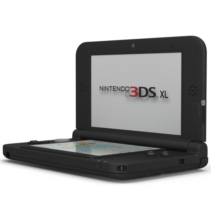 3D Nintendo 3DS XL Black