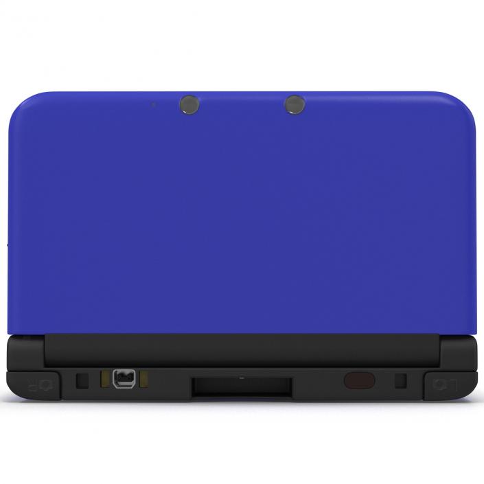 3D model Nintendo 3DS XL Blue