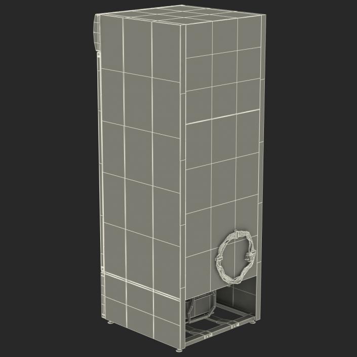 3D Refrigerator Fanta model