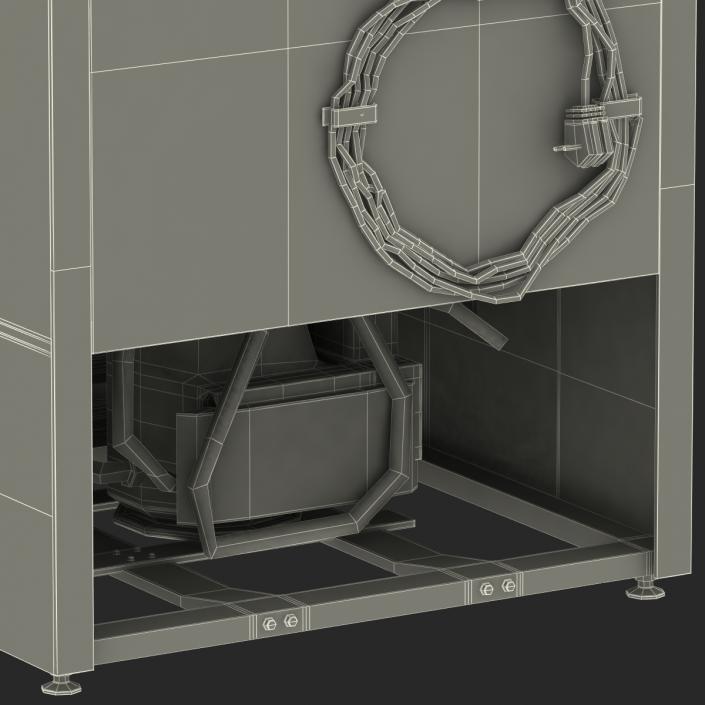 3D Refrigerator Fanta model