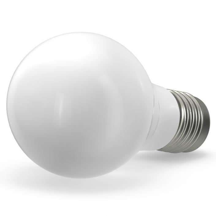 3D Matte Light Bulb