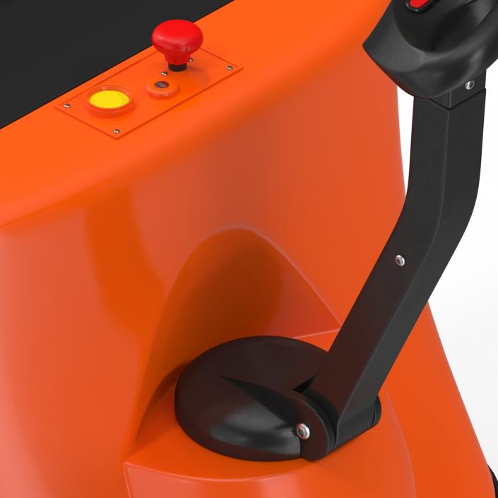 3D Powered Pallet Jack Orange