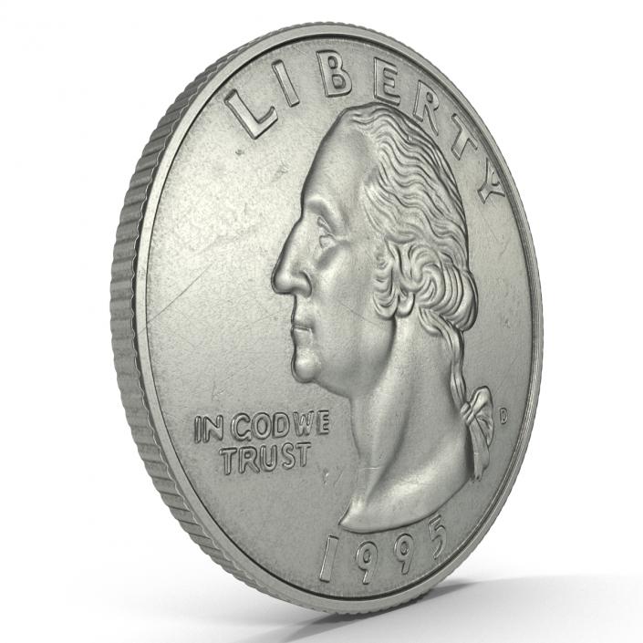 3D model US Quarter