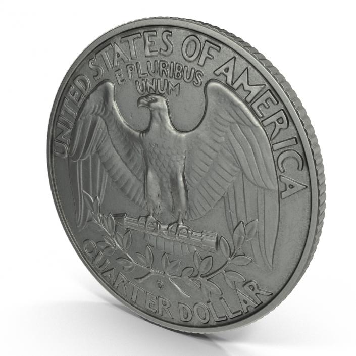 3D model US Quarter