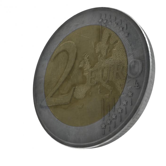 2 Euro Coin Germany 3D model