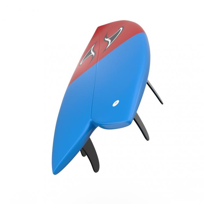 3D Surfboard Fish 2