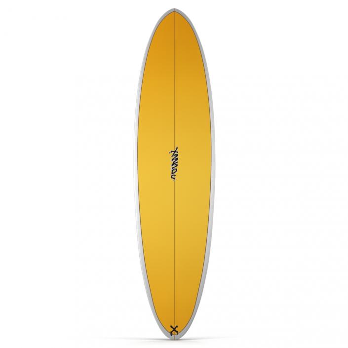 3D model Surfboard Funboard 3