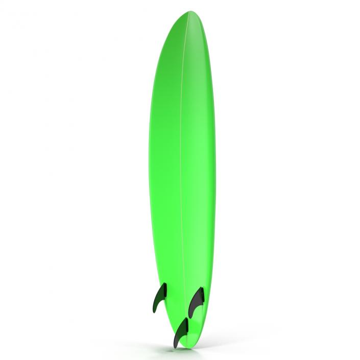 3D model Surfboard Funboard 4