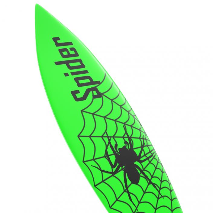 Surfboard Shortboard 4 3D