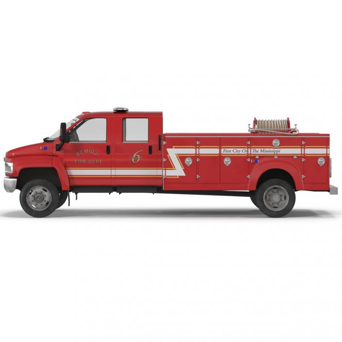 3D model Chevrolet Fire Truck