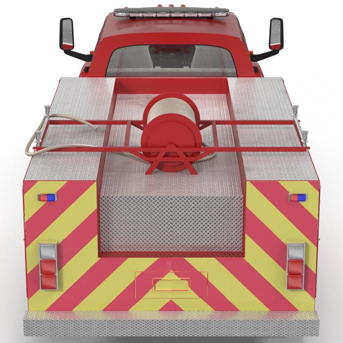 3D model Chevrolet Fire Truck
