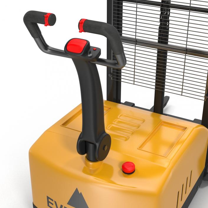 3D model Electric Walkie Stacker Yellow