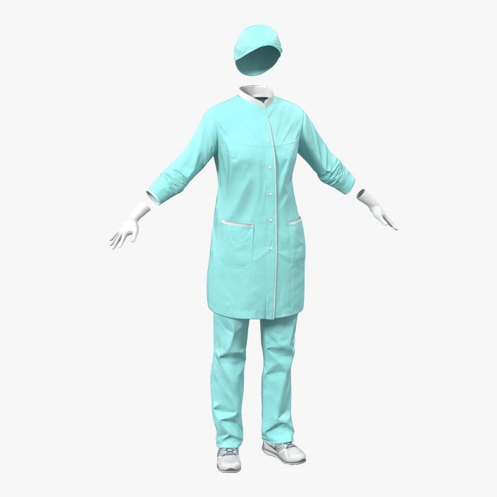 3D Doctor Clothing Collection 6 model