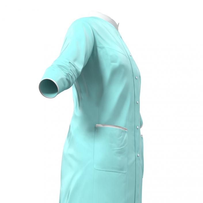 Female Surgeon Dress 4 3D