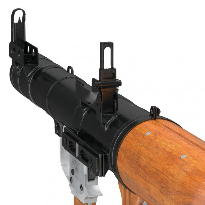 3D Portable Grenade Launcher RPG-7