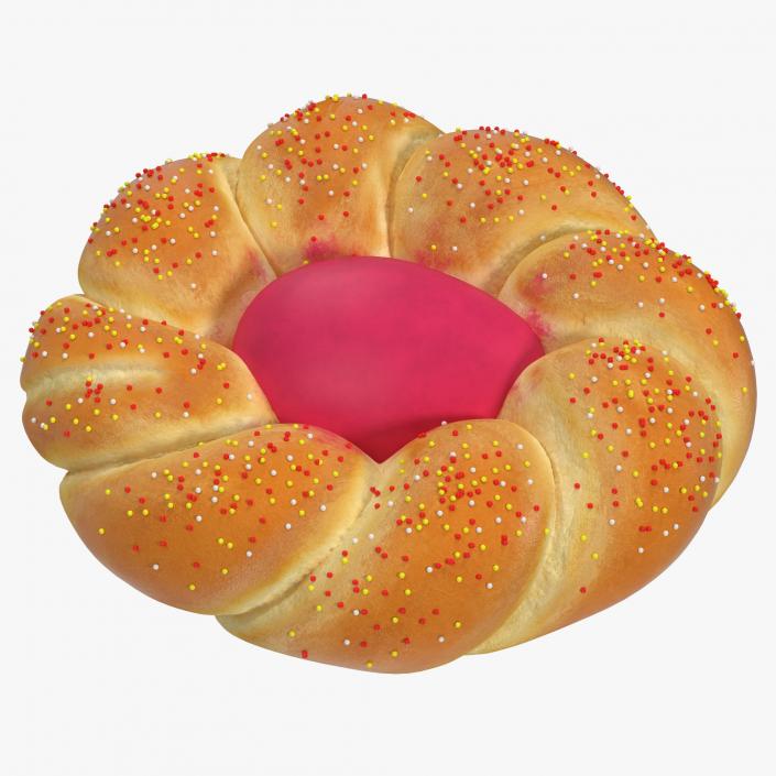 Easter Bread 3D