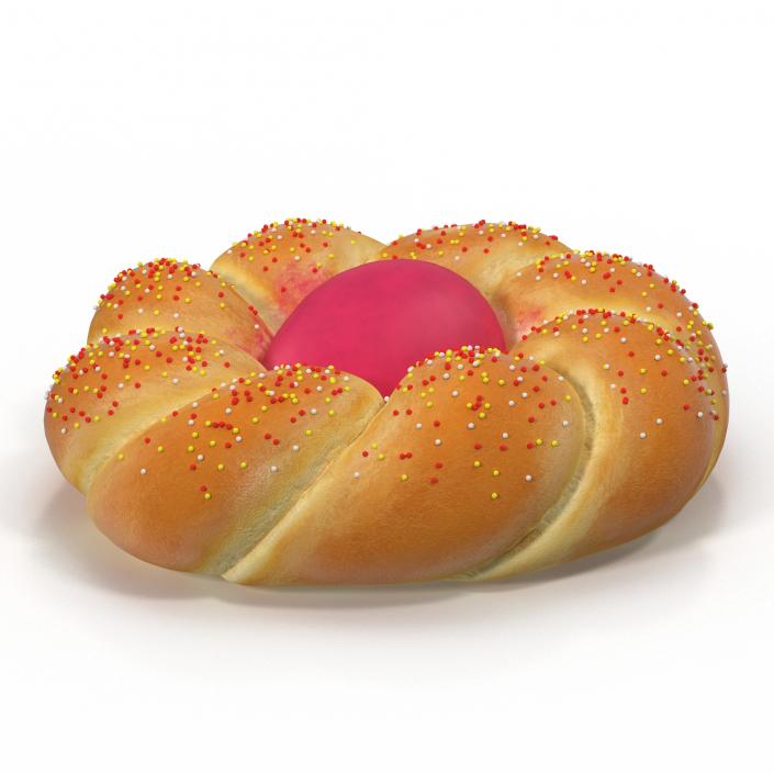 Easter Bread 3D