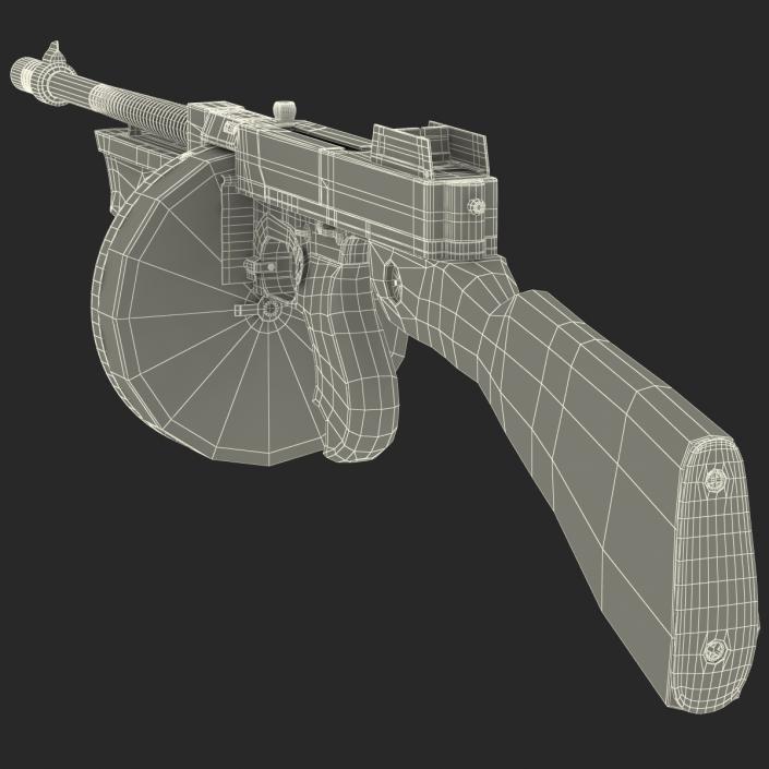 Tommy Gun 3D model