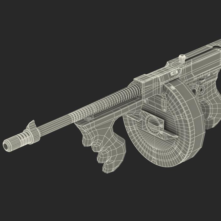 Tommy Gun 3D model