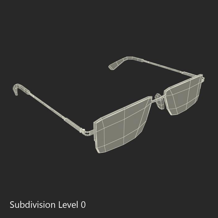 Glasses 6 3D model