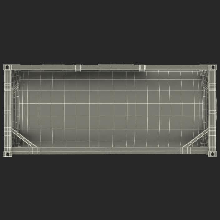3D ISO Tank Container Generic