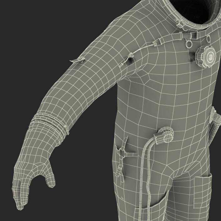 3D Russian Space Suit Sokol KV2 model