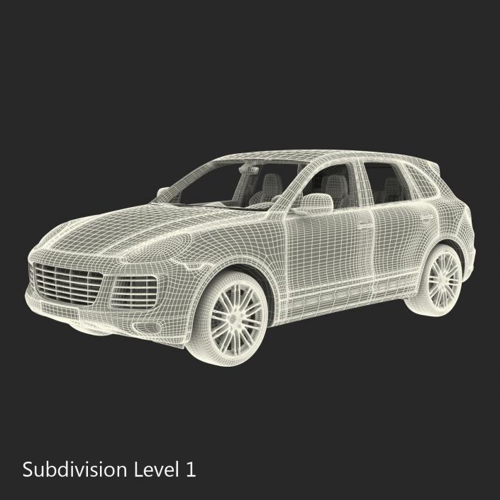 Luxury Crossover Generic 3D model