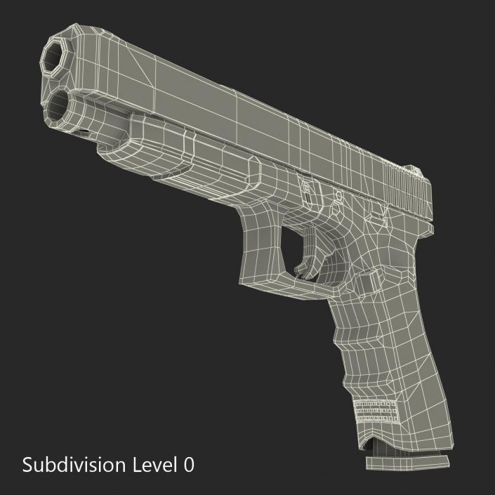 Competition Pistol Glock 34 3D