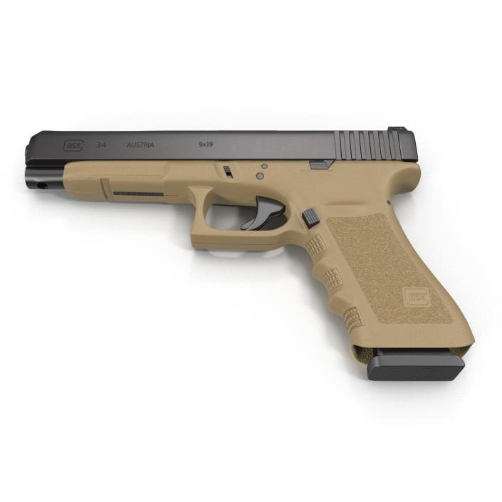 Competition Pistol Glock 34 3D