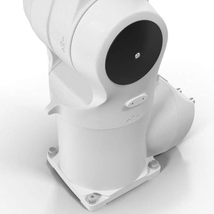 3D Kuka Robot KR 10 R1100 White model