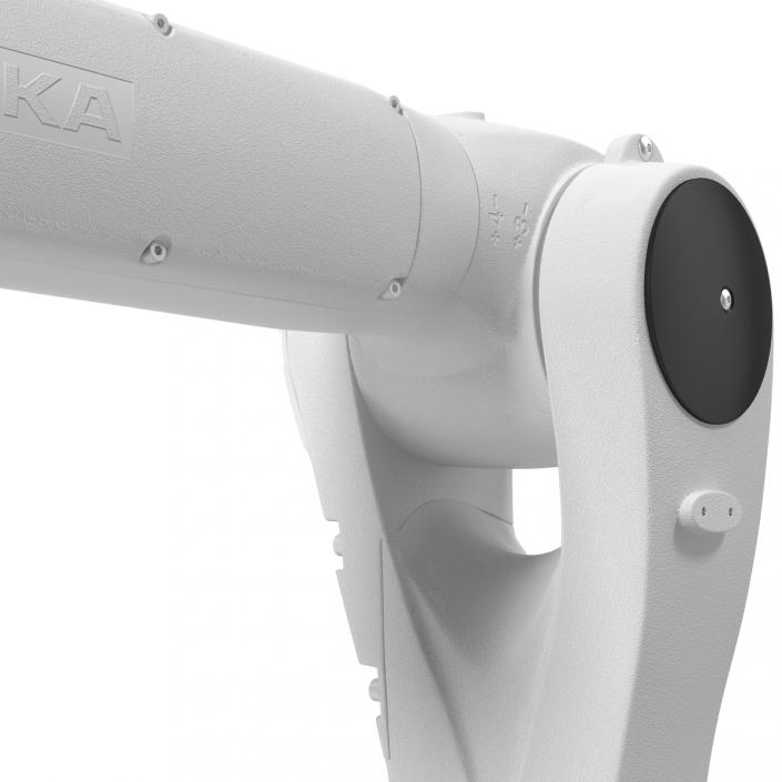 3D Kuka Robot KR 10 R1100 White model