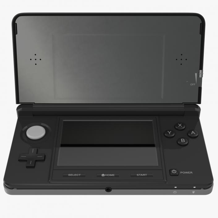 3D Nintendo 3DS Black model