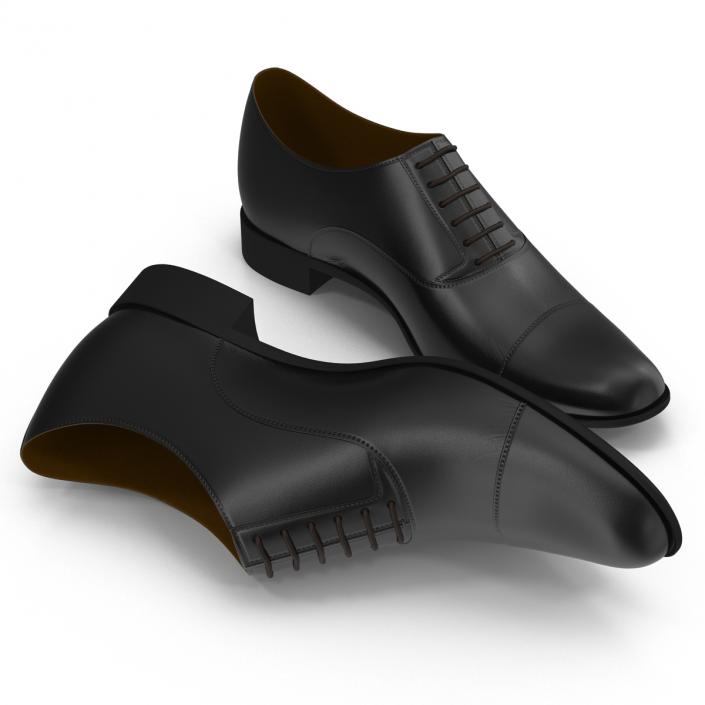 Man Shoes 2 Black 3D