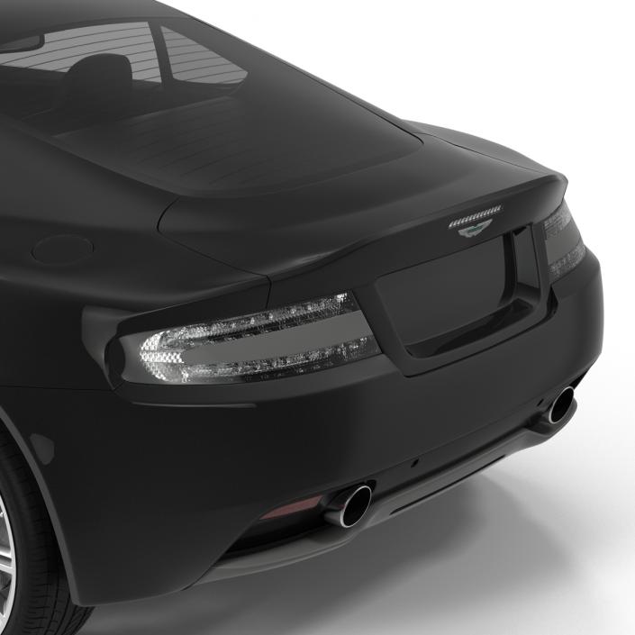 Aston Martin DB9 2014 Simple Interior 3D