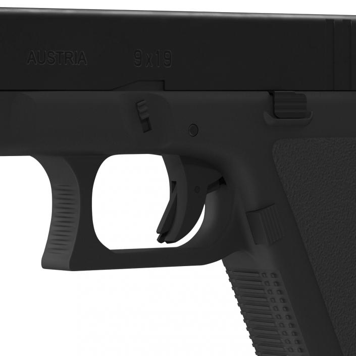 3D model Automatic Pistol Glock 18