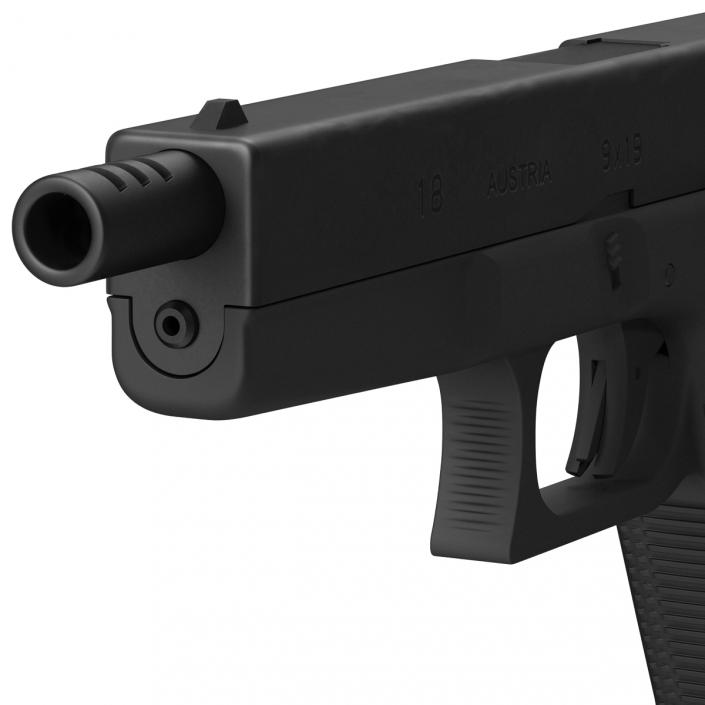 Automatic Pistol Generic 3D model