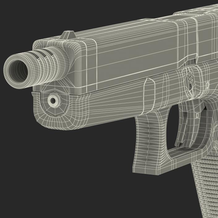 Automatic Pistol Generic 3D model
